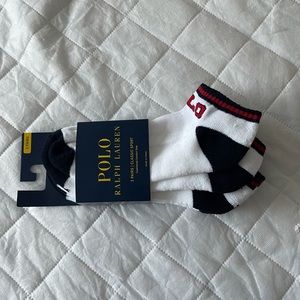 Polo Ralph Lauren Men's 3-Pair Low Cut Socks